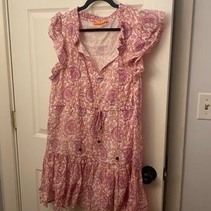 Oliphant cinched flirty dress